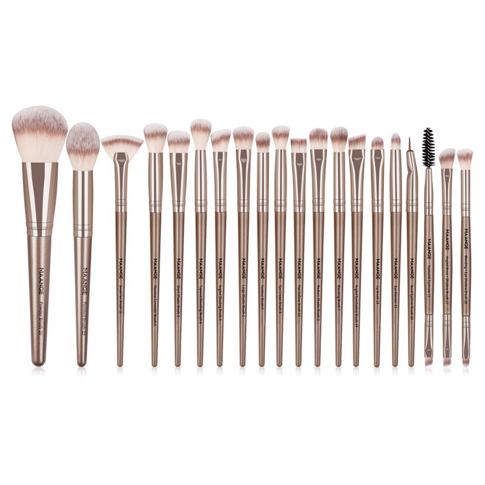 MAANGE MAG5748 20Pcs / Set Fiber Eyeshadow Brush Basic Blusher Eyebrow Makeup Kit Brush MAANGE MAG5748 20Pcs / Set Fiber Eyeshadow Brush Basic Blusher Eyebrow Makeup Kit Brush